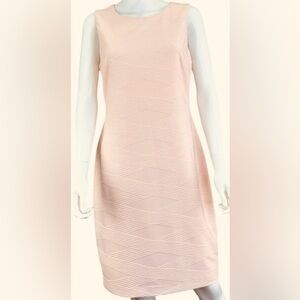 Tommy Hilfiger Blush Textured Midi Dress NWOT
